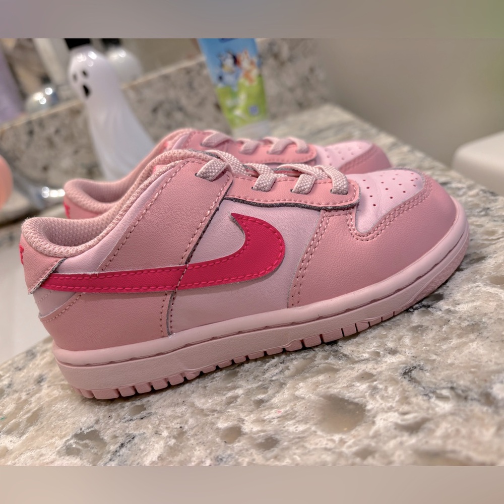 Nike Dunk Low Triple Pink - Size 10 - lightly worn